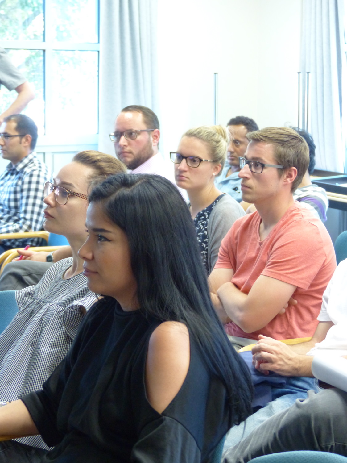 audience during Wouter Vandenholes lecture on children's rights