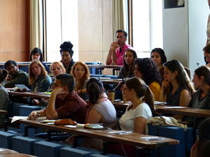 Picture of the Audience of the Symposium on Gender and Peacebuilding and Transitional Justice