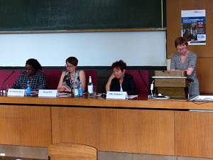 Panel at the Symposium on Gender and Peacebuilding and Transitional Justice