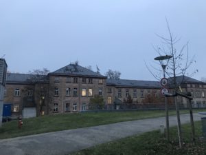 Picture buildings of the Erlanger Heil- und Pflegeanstalt